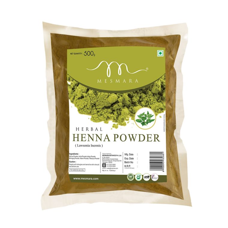 Mesmara 100% Natural and Pure Herbal Henna Powder/Lawsonia Inermis