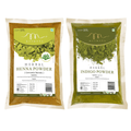 Mesmara 100% Natural and Pure Herbal Henna Powder and Indigo Powder (250g + 250g) - Mesmara
