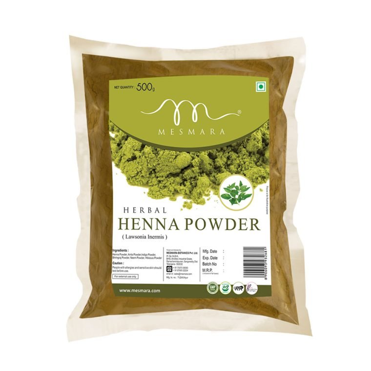 Mesmara 100% Natural and Pure Herbal Henna Powder/Lawsonia Inermis - Mesmara