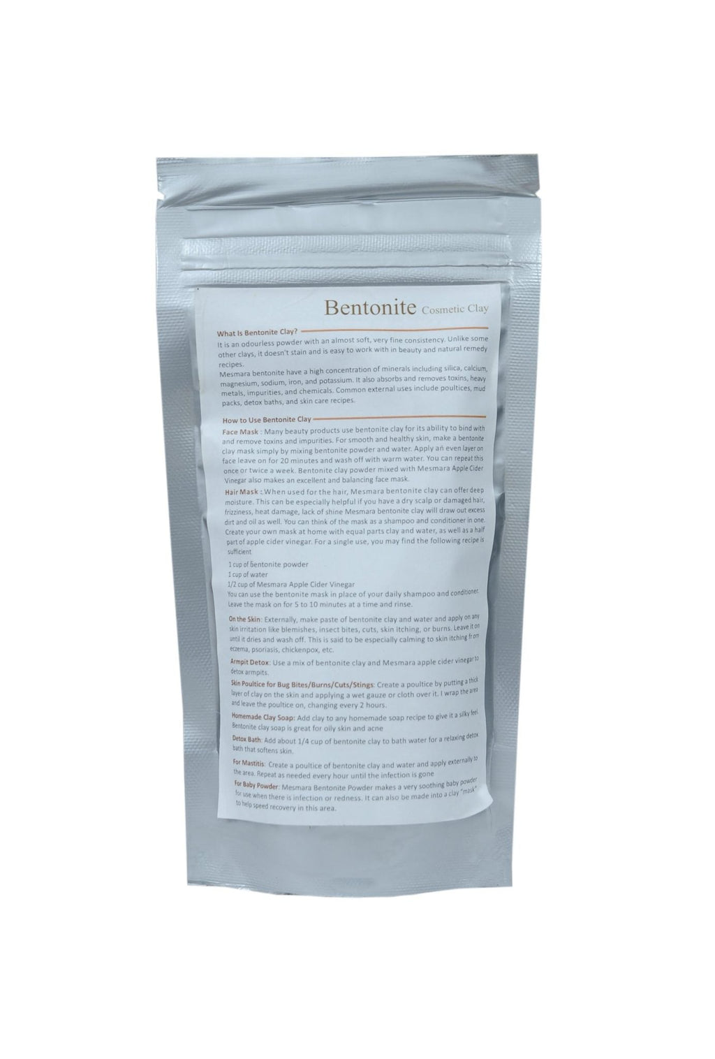 Mesmara Bentonite Clay 100g - Mesmara