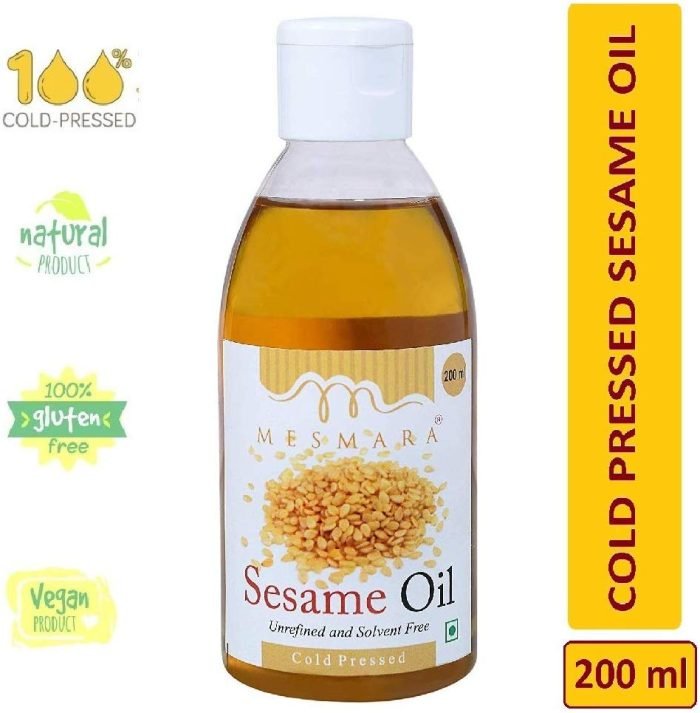 MESMARA Black Sesame Oil (Cold Pressed using Wood Chekku/Ghani) - Mesmara