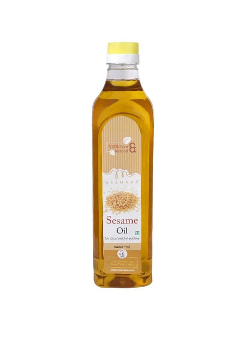 MESMARA Black Sesame Oil (Cold Pressed using Wood Chekku/Ghani) - Mesmara