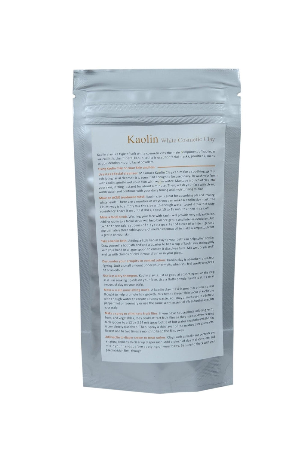 Mesmara Kaolin Clay 100g - Mesmara