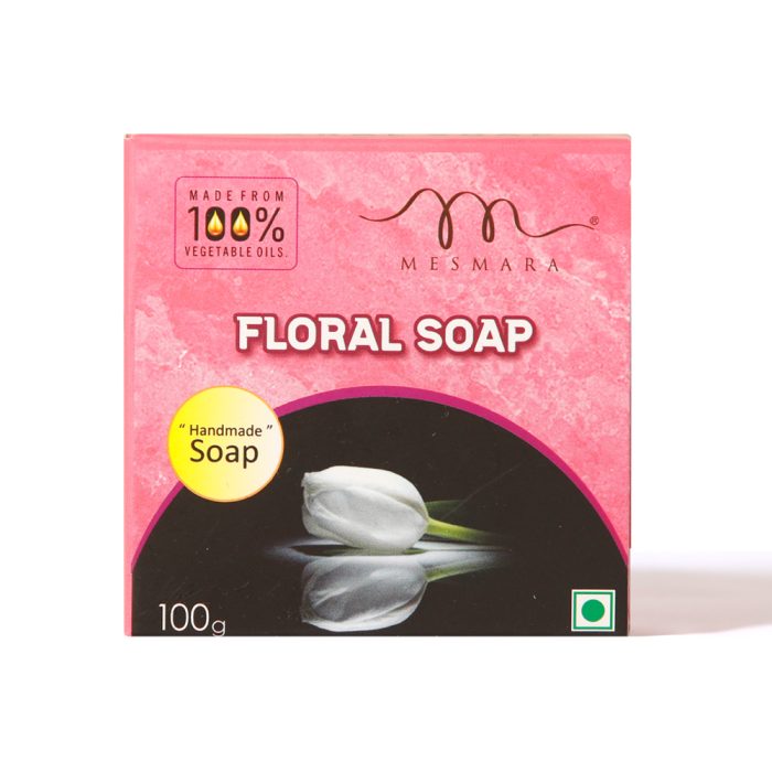 Mesmara Hand Made Floral Soap 100g