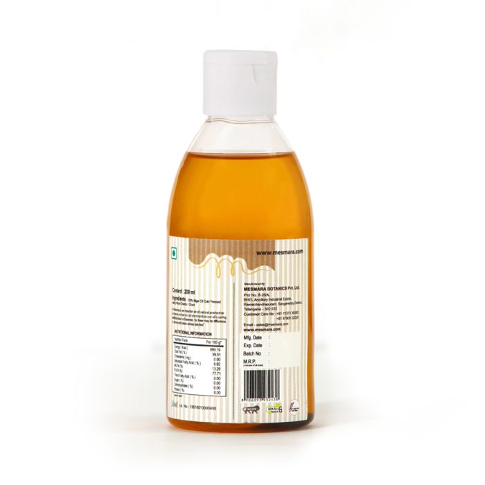 Mesmara Niger Oil Cold Pressed (Verrinuvvulu, Karale, Karal, Ramtil, Surguja, Valesulu, Payellu, Yamitilla) - Image 4