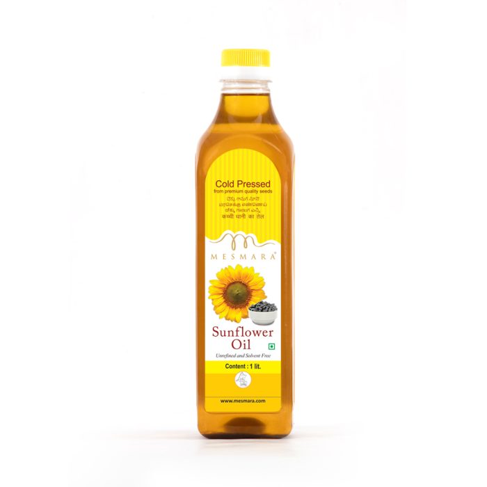 Mesmara Cold Pressed Sunflower Oil, 1000 ml